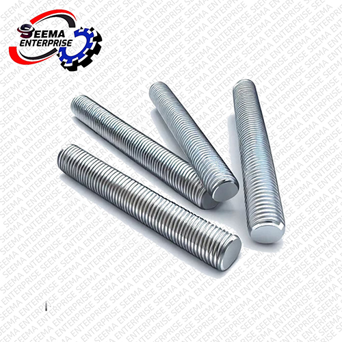 Metal Threaded Rod - Color: Silver