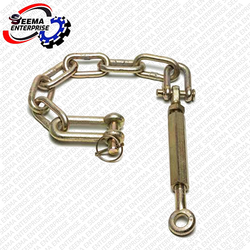 Steel Tractor Chain - Color: Silver