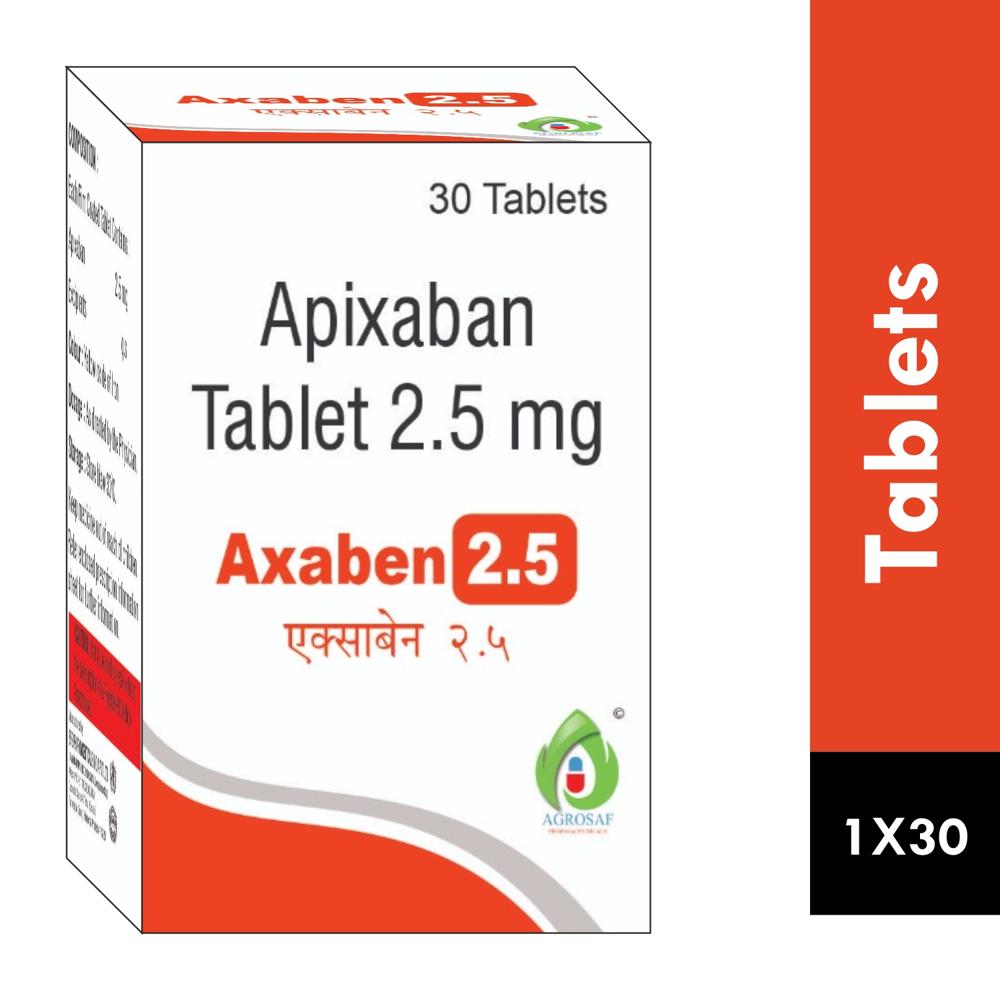 AXABEN 2.5 TABLET - APIXABAN 2.5MG TABLET