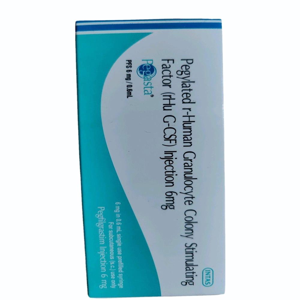 Pegasta Pegfilgrastim Injection 6 Mg - Origin: India