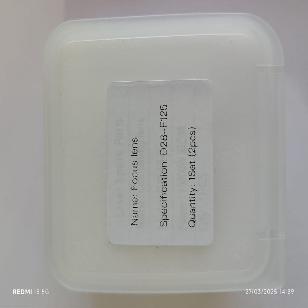 D28 F125 Lens - Color: Transperent