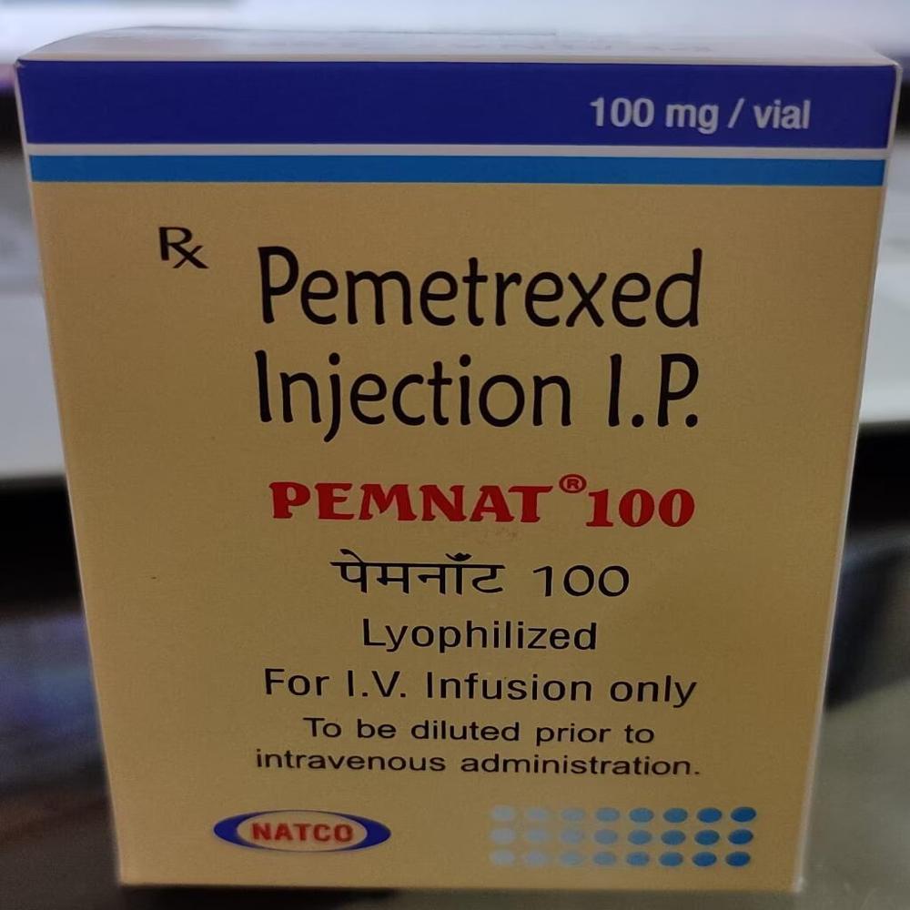 Pemnat Pemetrexed Injection 100mg - Origin: India