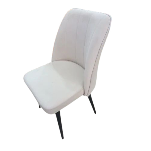 Straight Line Restaurant Chair - Color: Cream