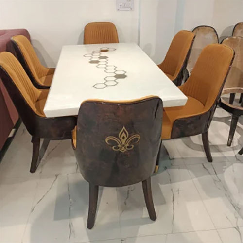 Polyester Chair And Table Dining Set - Assembly: No Assembly Required