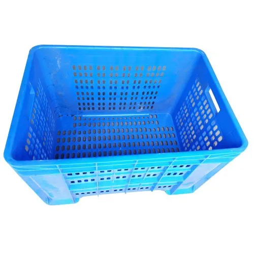 40Kg Fruit Storage Plastic Crate - Color: Blue