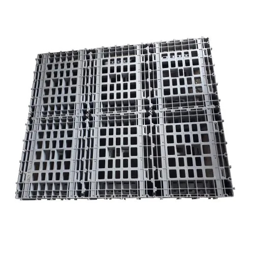 Silver Foldable Plastic Pallet