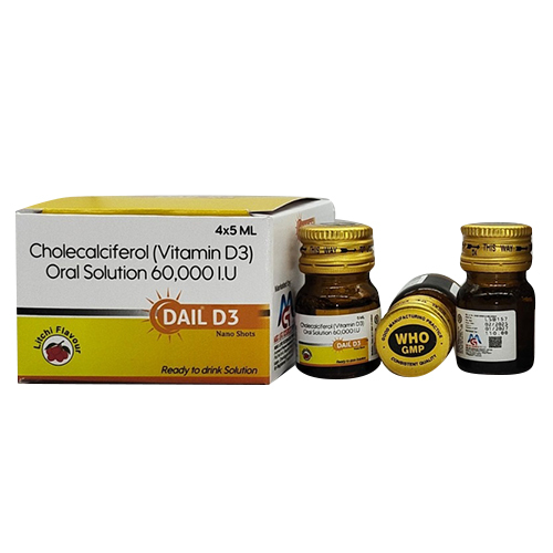 Cholecalciferol Vitamin D3 Oral Solution - Drug Type: General Medicines