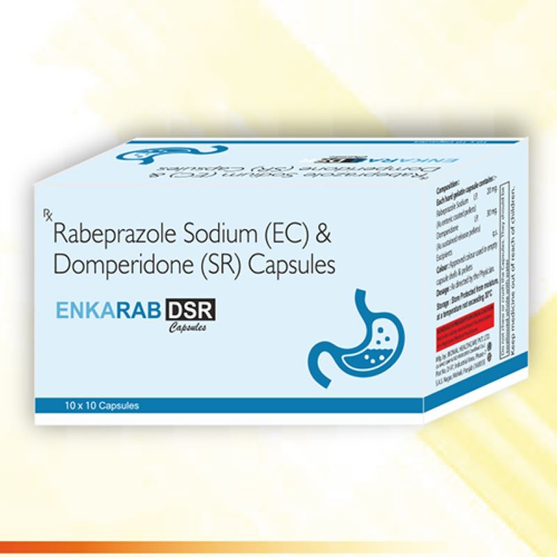 Rabeprazole Sodium And Domperidone Capsules - General Medicine, Formulated for Digestive Relief , Suitable for All with Dosage Guidelines
