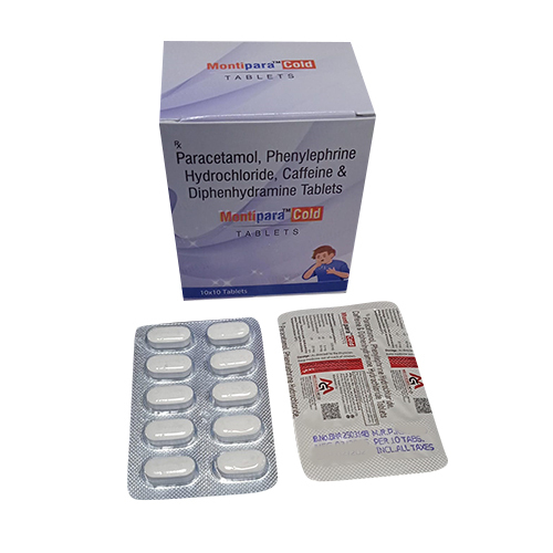 Paracetamol Phenylephrine Tablets - Drug Type: General Medicines