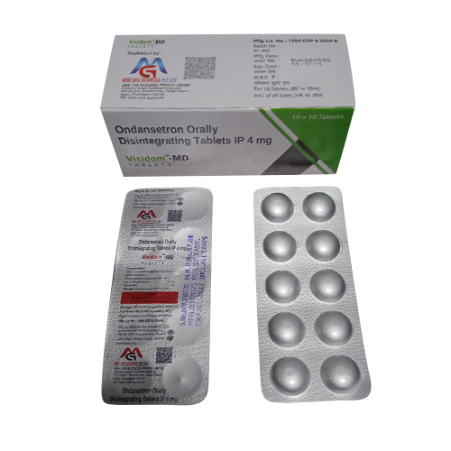 4Mg Ondansetron Orally Disintegrating Tablets Ip - Drug Type: General Medicines