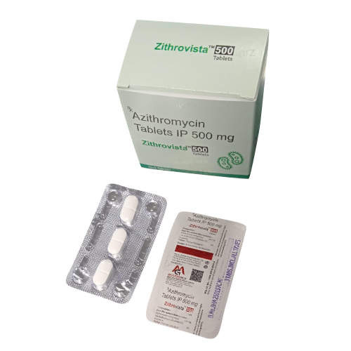 500Mg Azithromycin Tablets Ip - Drug Type: General Medicines