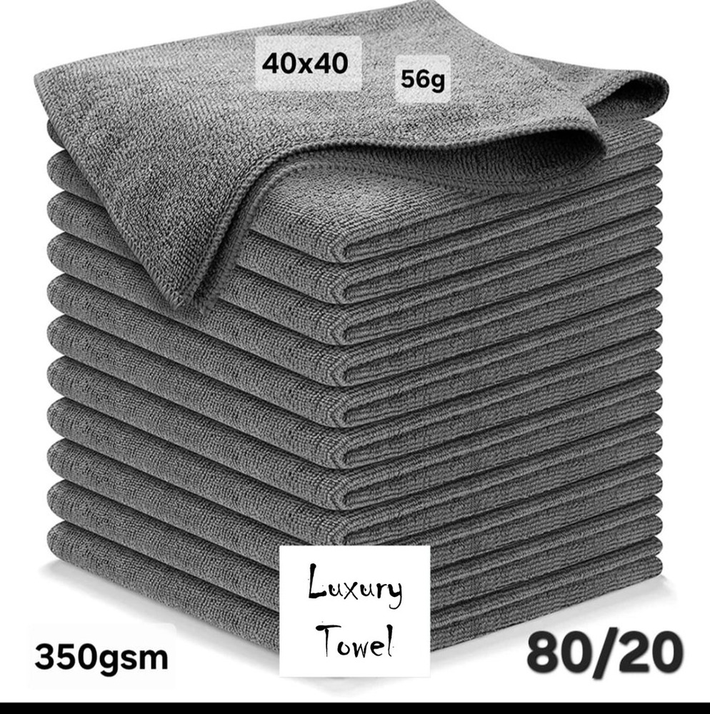 Microfiber Cloth 40x40 cm GSM 350