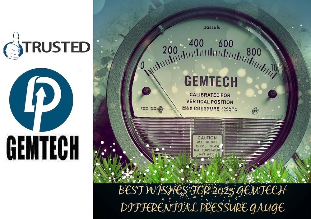 GEMTECH G2015 Differential Pressure Gauges Range 0-15 Inch Wholesaler Delhi NCR India