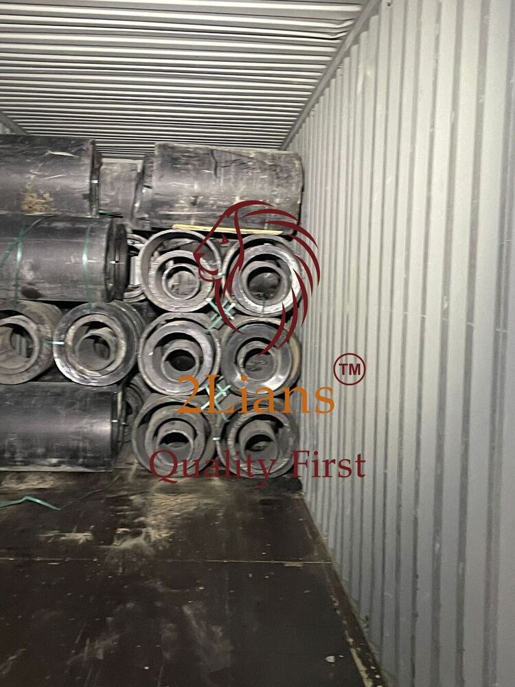 HDPE PE100 pipe cutting Black Scrap