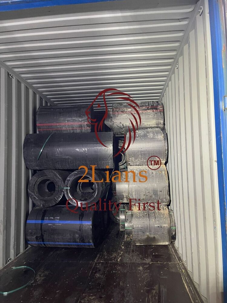 HDPE PE100 pipe cutting Black Scrap