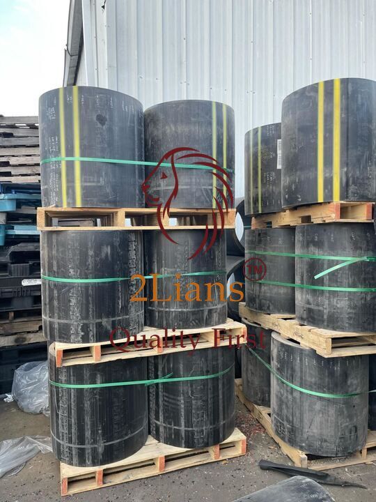 HDPE PE100 pipe cutting Black Scrap