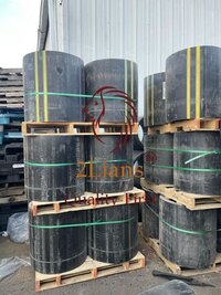 HDPE PE100 pipe cutting Black Scrap