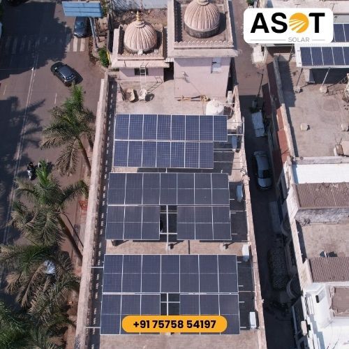 Commercial Solar panel installation