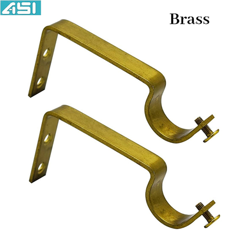 Brass Curtain Center Support