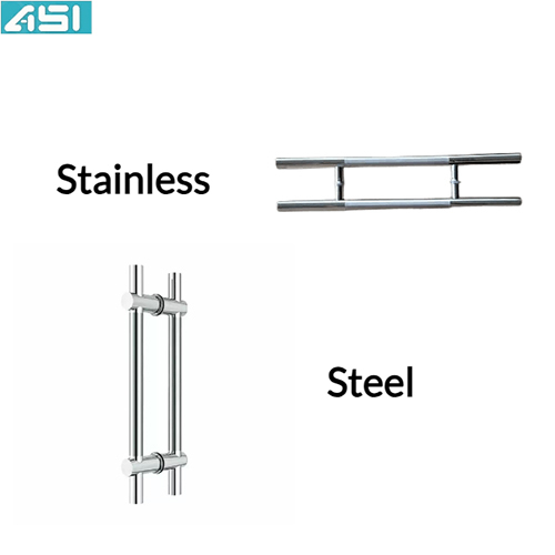 Stainless Steel Handle - Application: Glass Door