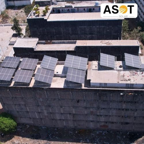 Factory Solar Panel Installation - Application: Home