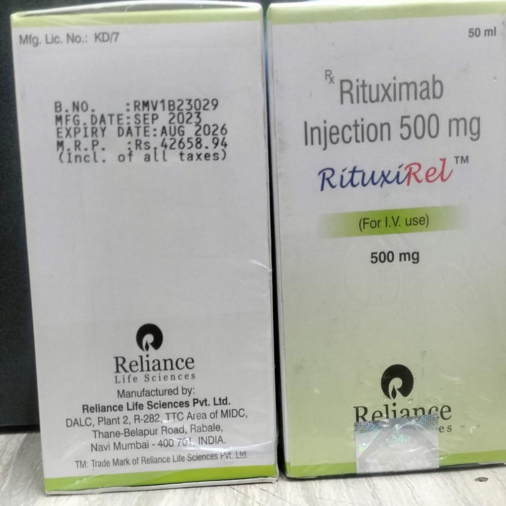 Rituxirel Rituximab Injection 500Mg - Origin: India