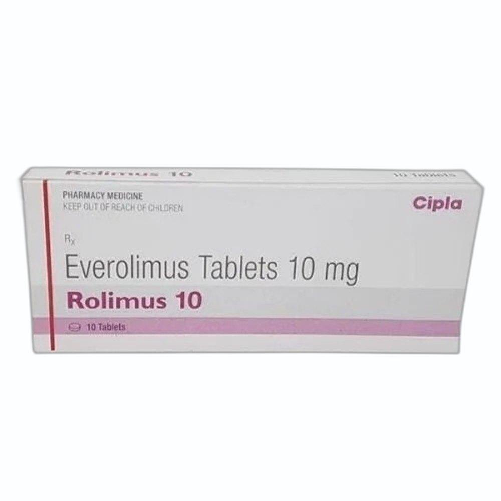Rolimus  Everolimus  Tablet 10 Mg - Origin: India