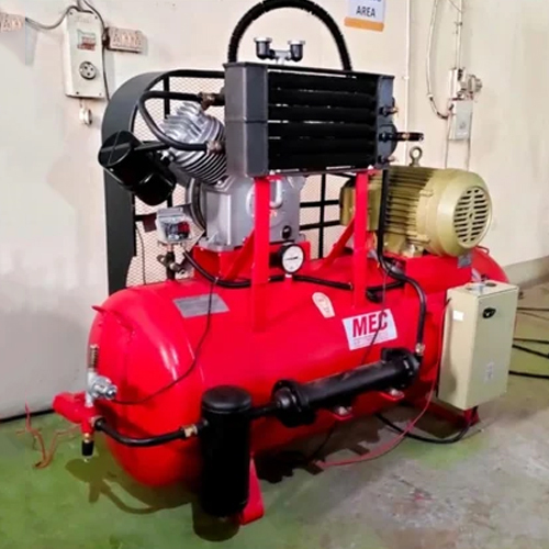 Air Cooled Air Compressor - Color: Red