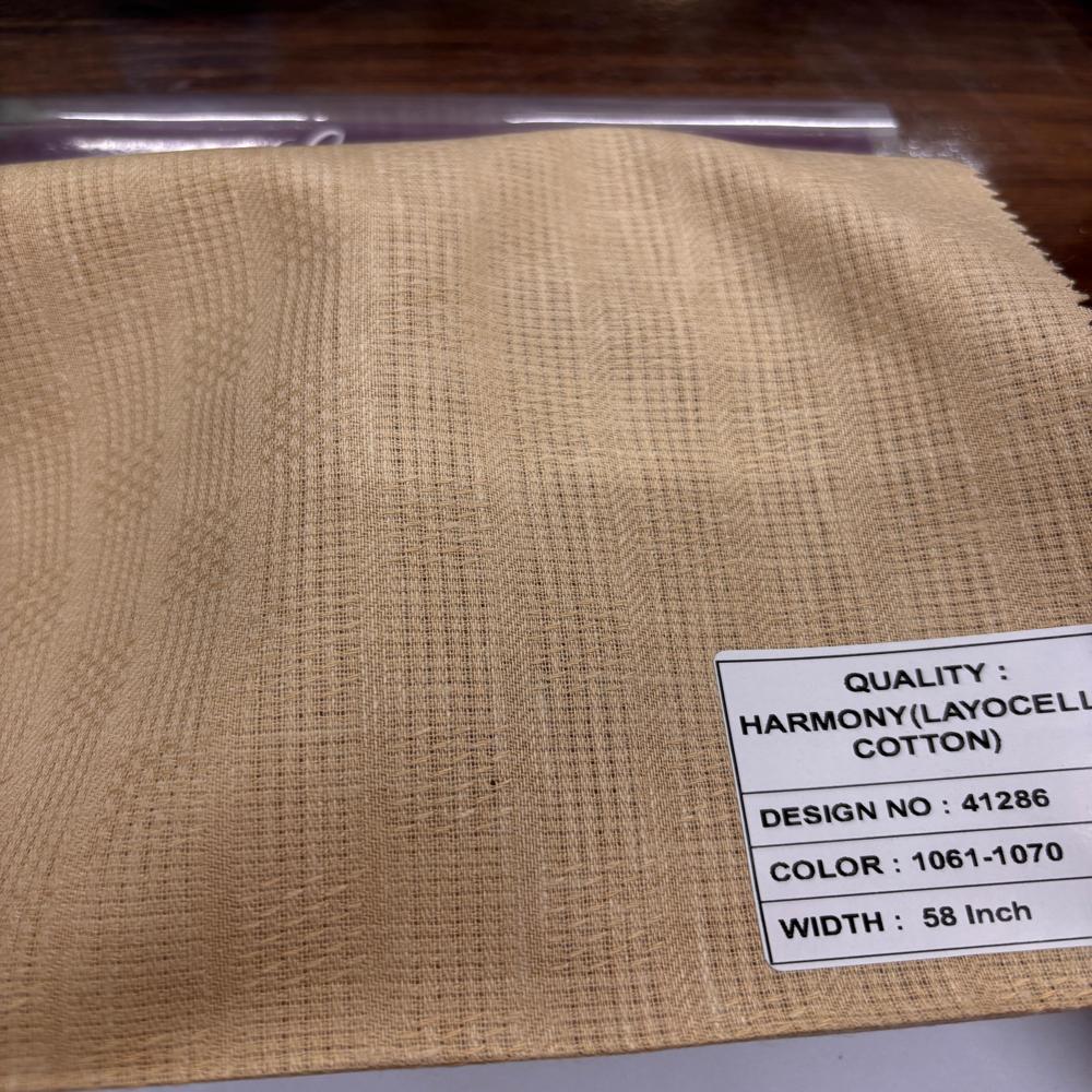 Harmony Linen Cotton Fabric Width 58