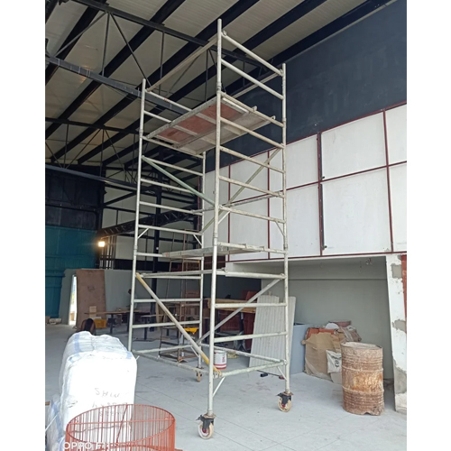 Warehouse Mobile Platform Ladder