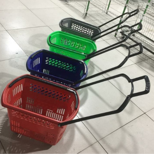 Plastic Shopping Trolley