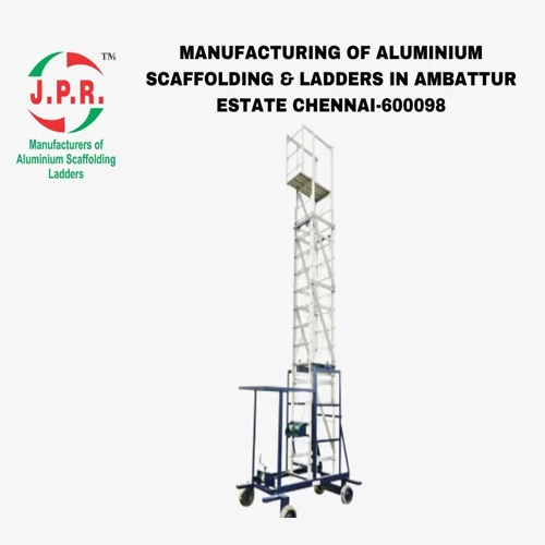 Aluminium Tiltable Trolley Tower Extension Ladder