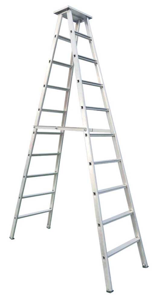 Industrial Aluminium Ladder - Size: 6 Ft Height