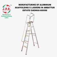729 Aluminium Self Support Ladder With Double Side Handrail - Size: Different Size