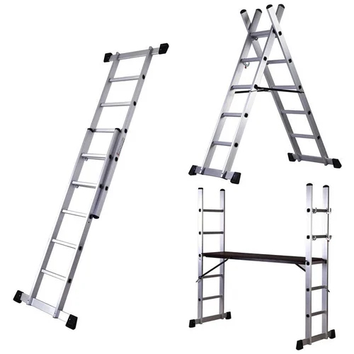 एल्यूमीनियम सेल्फ सपोर्ट एक्सटेंशन मल्टी फंक्शन सीढ़ी