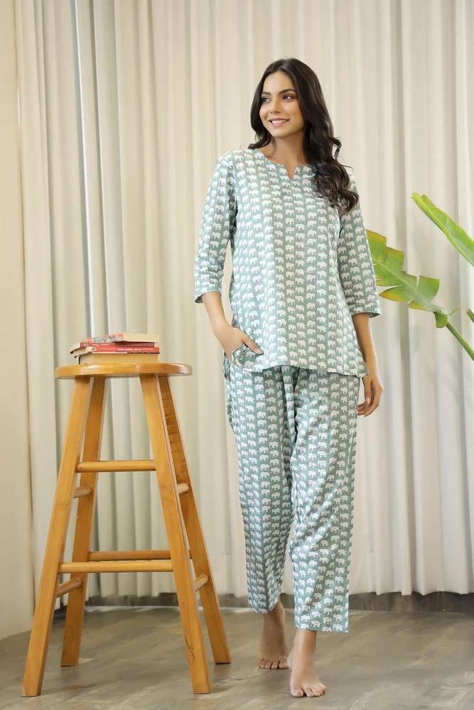 Women cotton cord set