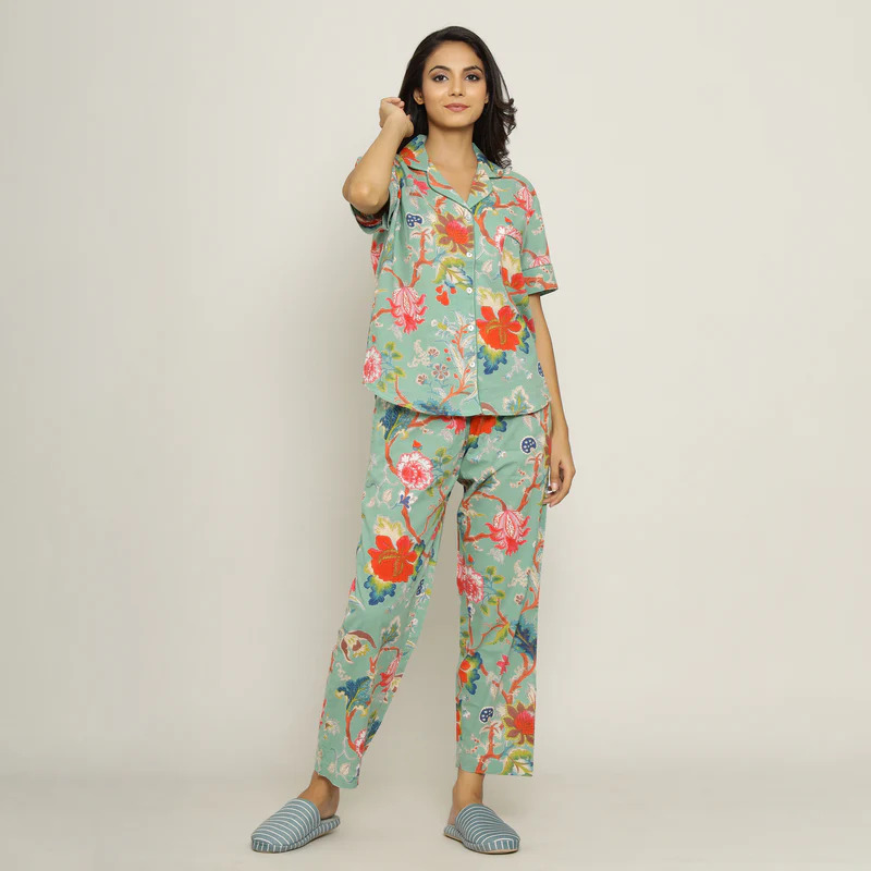 Women cotton cord set