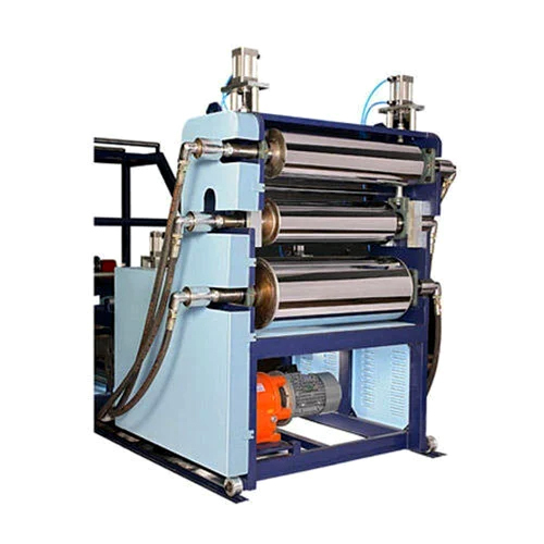 Industrial Extruder Calender Roller - Color: Blue