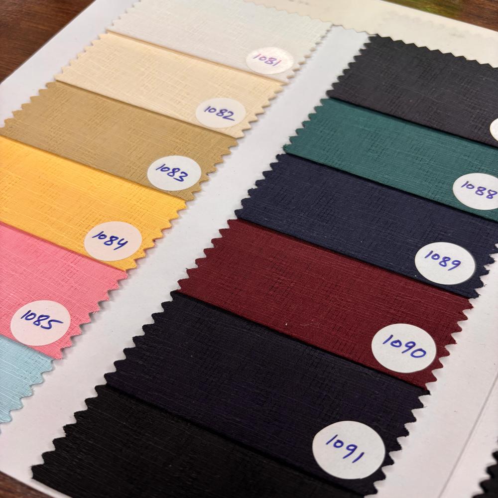 Hycross Linen Cotton Fabric Width 58