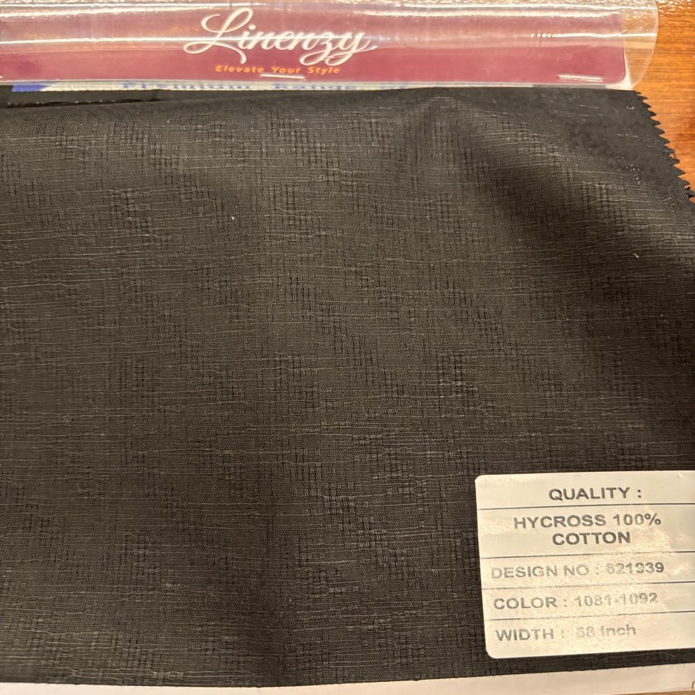 Hycross Linen Cotton Fabric Width 58