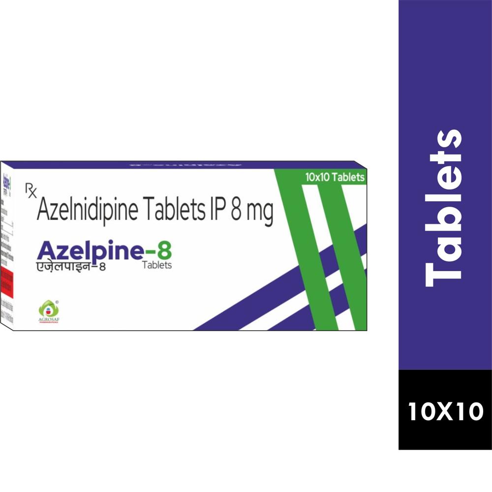 AZELPINE 8 TABLET - AZELNIDIPINE IP 8 MG TABLET