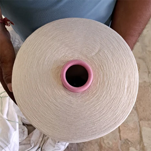 4s Natural White Kora Polyester Cotton Yarn