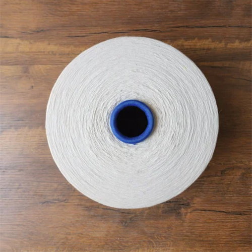 10S Natural White Kora Polyester Cotton Yarn - Attributes: Quick Dry