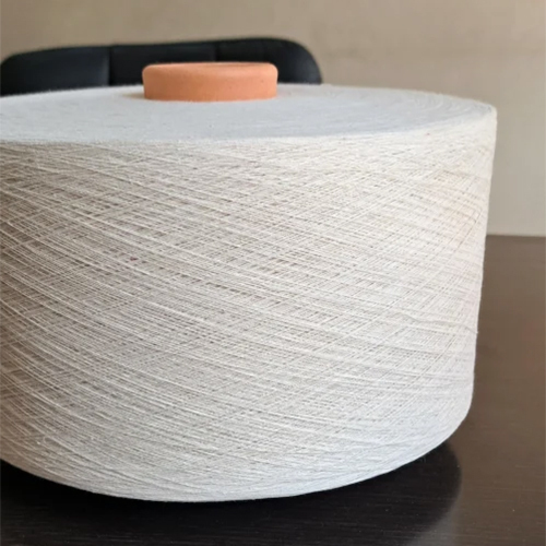 2s Natural White Kora Polyester Cotton Yarn