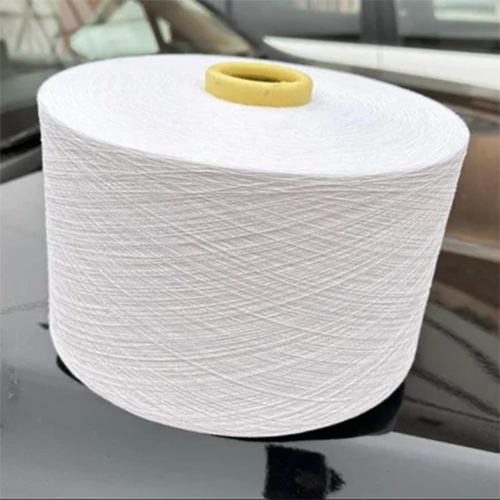 6s Bleach White Polyester Cotton Yarn