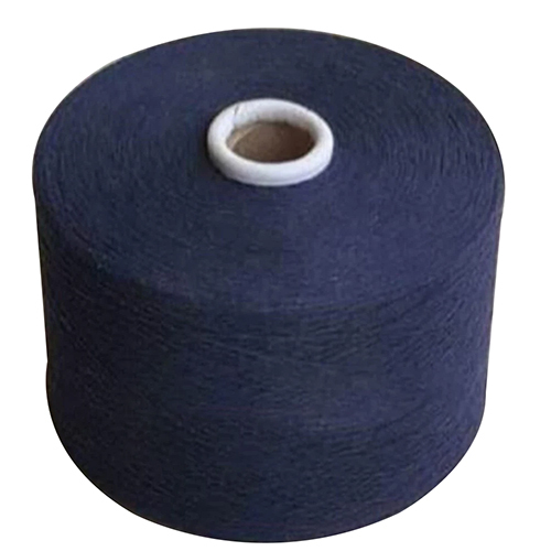 Navy Blue Cotton Yarn - Attributes: Light In Weight