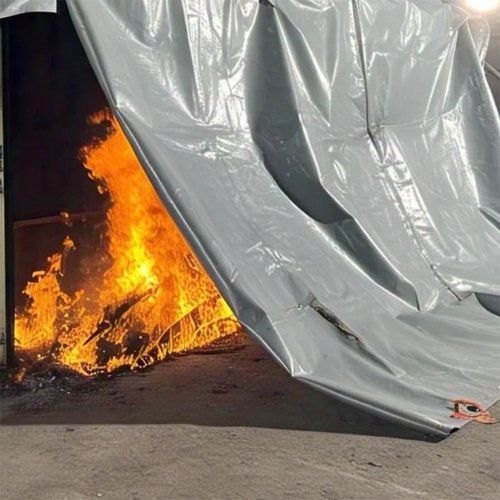 Fire Retardant Pvc Tarpaulin