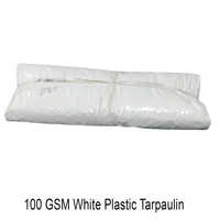 100 GSM White Plastic Tarpaulin