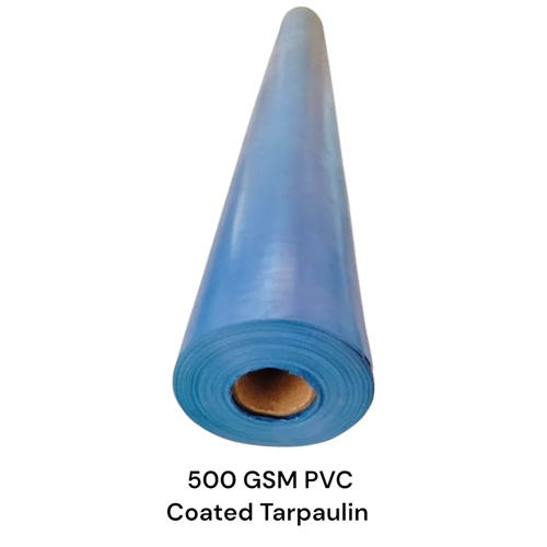 500 Gsm Pvc Coated Tarpaulin - Color: Blue