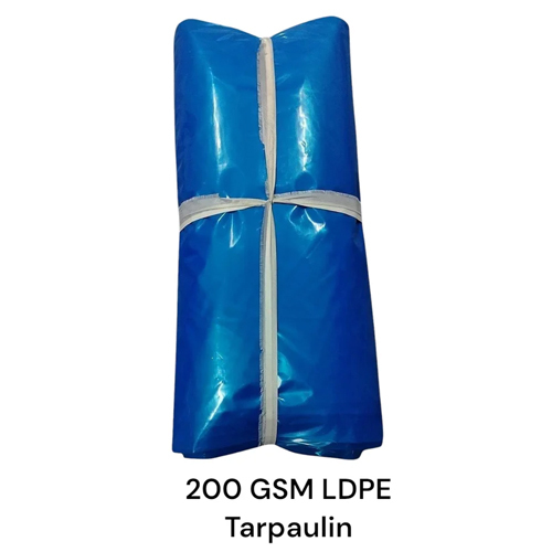 200 Gsm Ldpe Tarpaulin - Color: Blue
